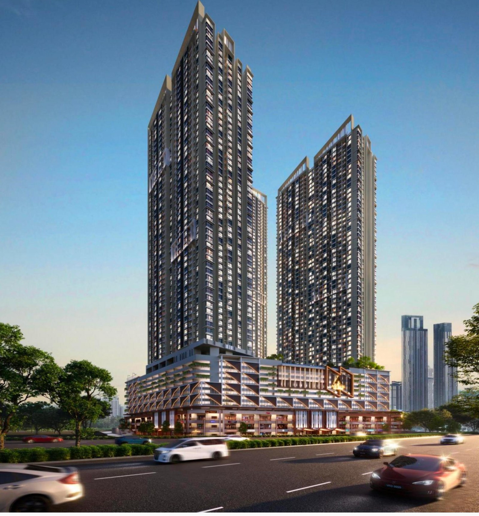 The Address Johor Bahru — premium freehold towers in Taman Pelangi by Maxim Pelangi